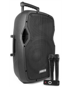 Sono portable sur batterie 12 BTMP3USB 2 micro main UHF  AP1200PA