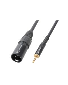 Cordon audio jack 3,5 mâle stéréo / XLR mâle, 0,5 m - CX47-1