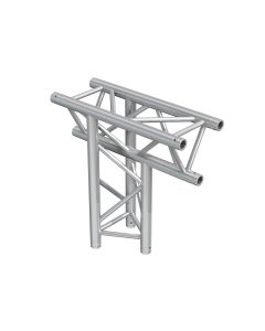 Structure aluminium triangulée, jonction 3 départs en T vertical - P33-T39