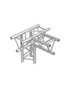 Structure aluminium triangulée, jonction 4 départs en T - P33-T42