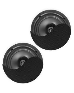 Haut-parleur Public adress, encastré, actif, BT, 5.25", (paire), noir - NCBT5B
